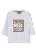 T-shirt BOSS da BAMBINO - Bianco