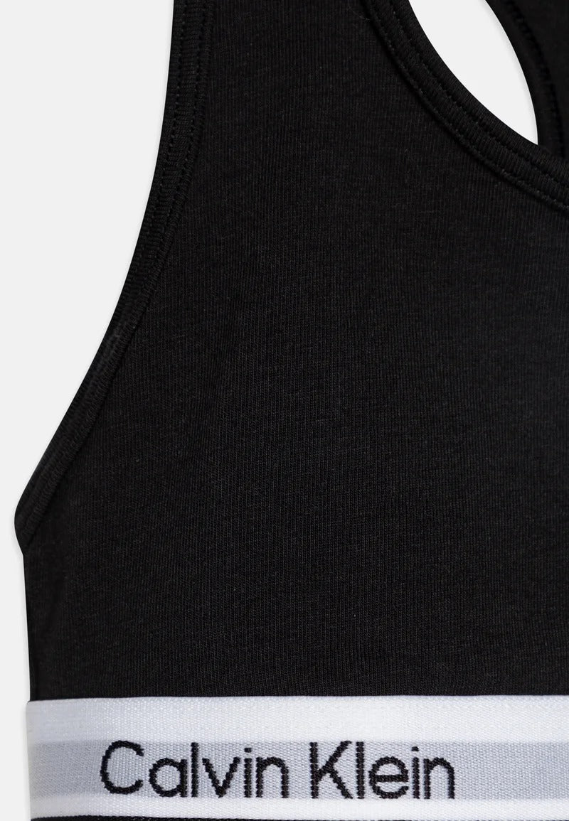 CALVIN KLEIN JEANS Bralette CALVIN KLEIN JEANS da BAMBINA - Pvhblack/Pvhblack