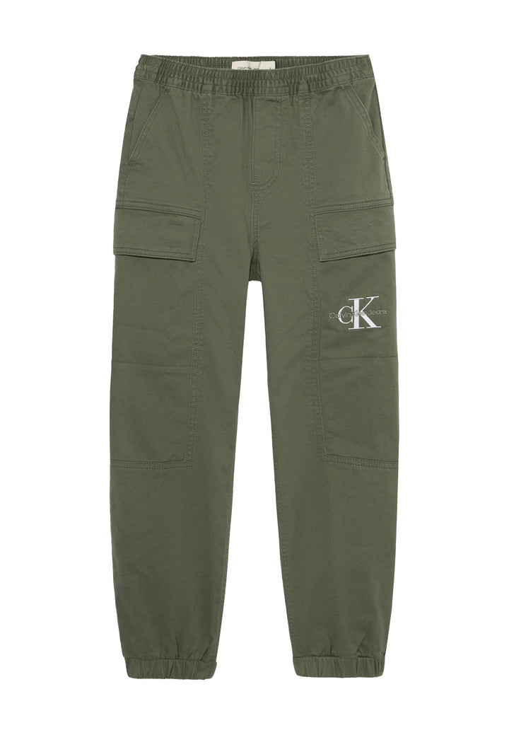CALVIN KLEIN JEANS Pantalone CALVIN KLEIN JEANS da BAMBINO - Dusty Olive