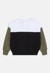 CALVIN KLEIN JEANS Felpa CALVIN KLEIN JEANS da BAMBINO - Ck Black/ Olive / White