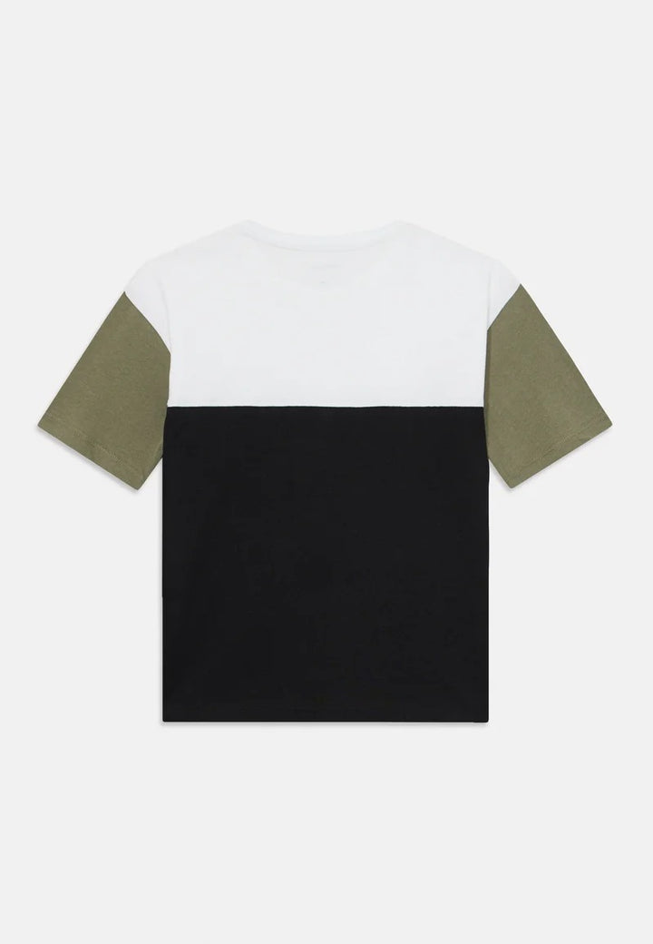 CALVIN KLEIN JEANS T-shirt CALVIN KLEIN JEANS da BAMBINO - Ck Black/ Dusty Olive/ White