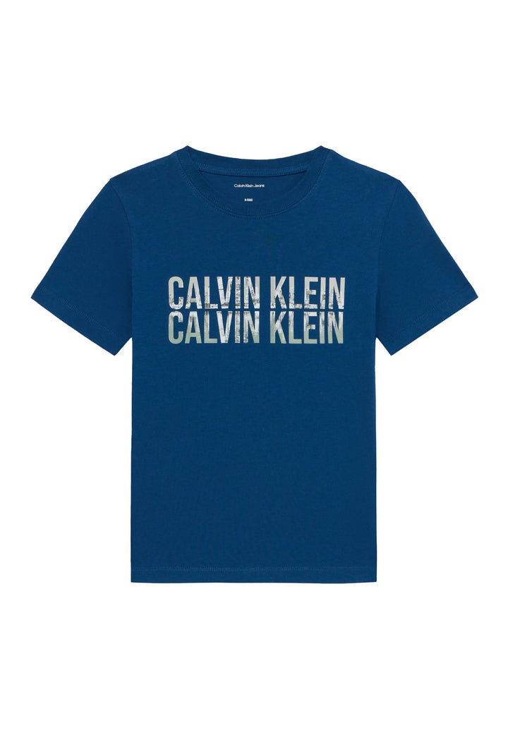 CALVIN KLEIN JEANS T-shirt CALVIN KLEIN JEANS da BAMBINO - Blue Jean
