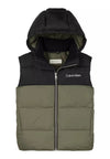 CALVIN KLEIN JEANS Giubbotto CALVIN KLEIN JEANS da BAMBINO - Dusty Olive/ Black