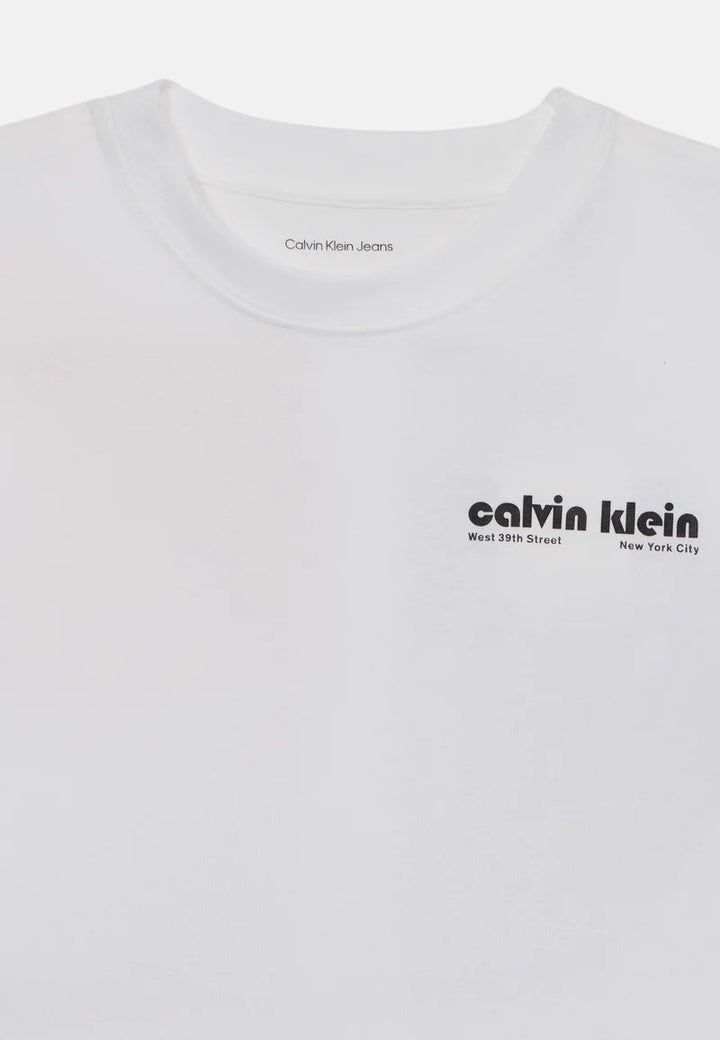 CALVIN KLEIN JEANS T-shirt CALVIN KLEIN JEANS da BAMBINO - Bright White