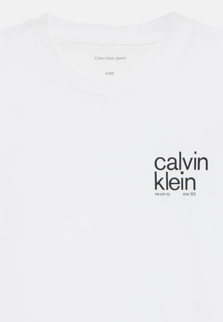 CALVIN KLEIN JEANS T-shirt CALVIN KLEIN JEANS da BAMBINO - Bright White