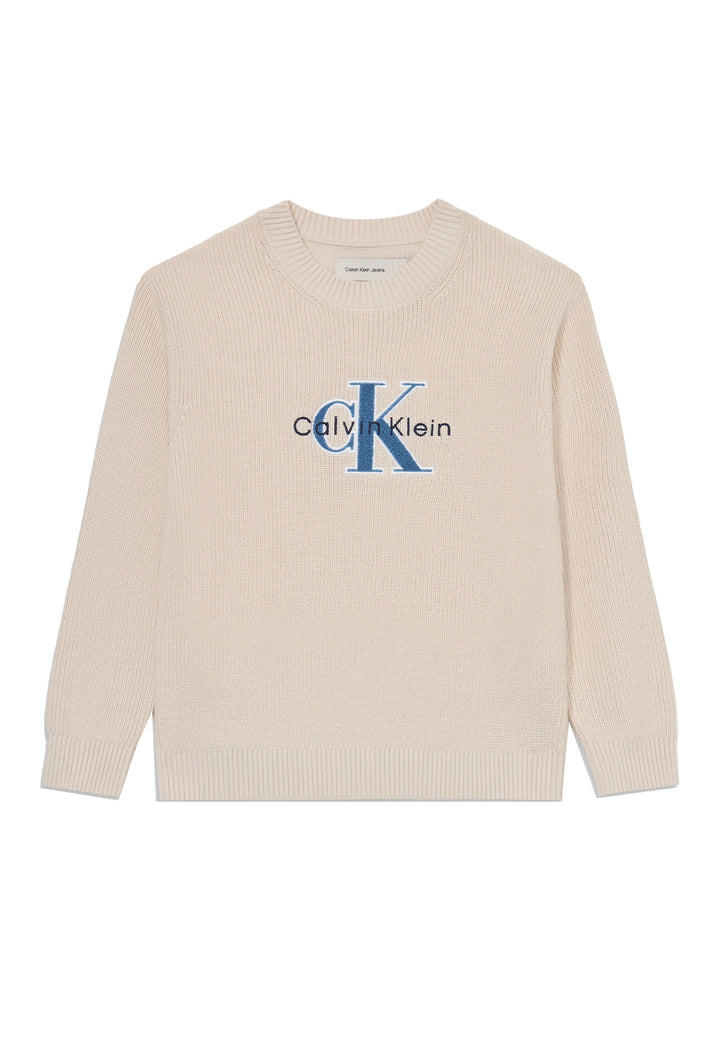 CALVIN KLEIN JEANS Maglia CALVIN KLEIN JEANS da BAMBINO - Whitecap Gray
