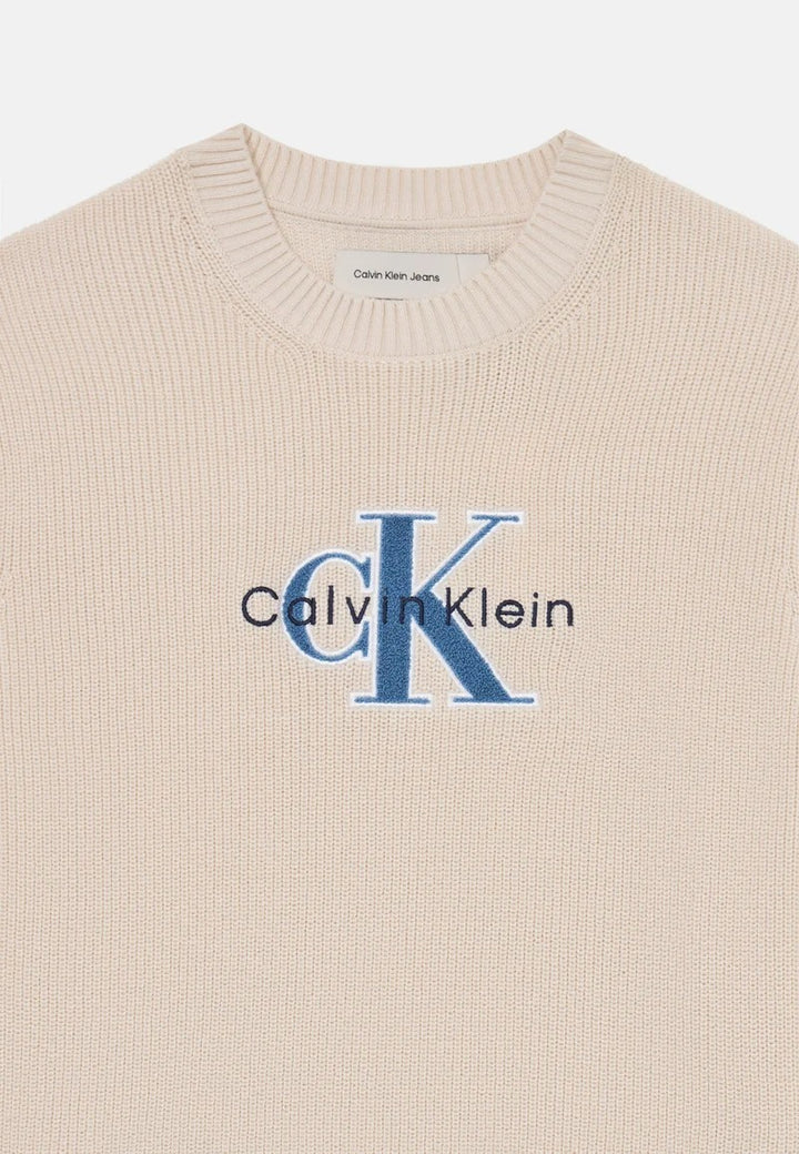 CALVIN KLEIN JEANS Maglia CALVIN KLEIN JEANS da BAMBINO - Whitecap Gray