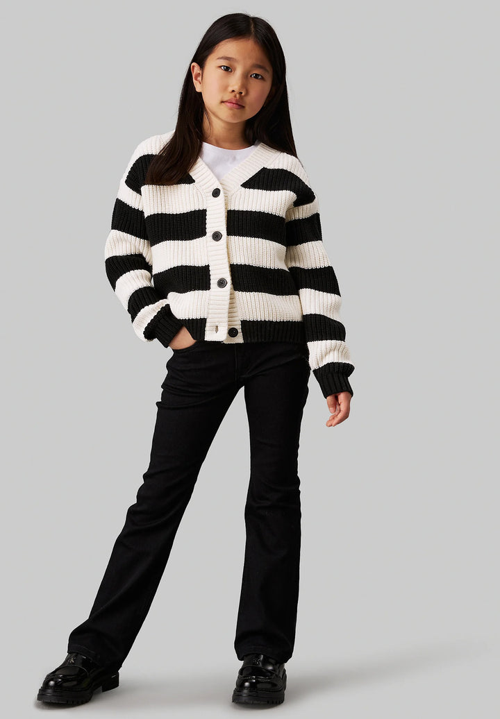 CALVIN KLEIN JEANS Jeans CALVIN KLEIN JEANS da BAMBINA - Essential Black Stretch