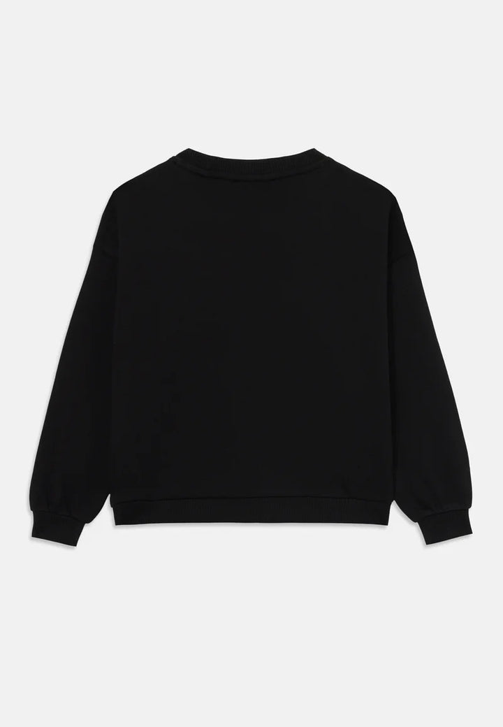 CALVIN KLEIN JEANS Felpa CALVIN KLEIN JEANS da BAMBINA - Ck Black