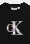 CALVIN KLEIN JEANS Felpa CALVIN KLEIN JEANS da BAMBINA - Ck Black