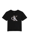 T-shirt CALVIN KLEIN JEANS da BAMBINA - Ck Black