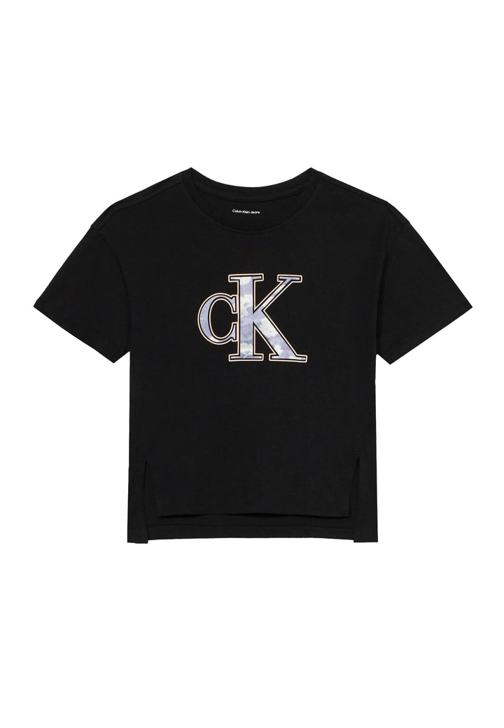 CALVIN KLEIN JEANS T-shirt CALVIN KLEIN JEANS da BAMBINA - Ck Black