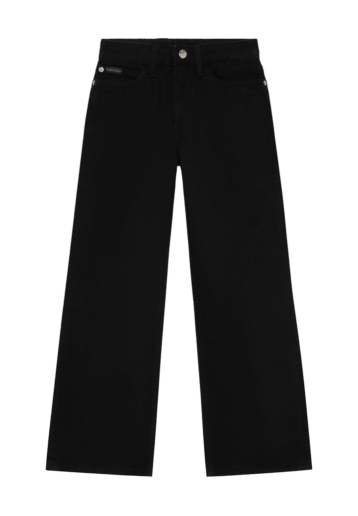 CALVIN KLEIN JEANS Jeans CALVIN KLEIN JEANS da BAMBINA - Clean Black Rgd