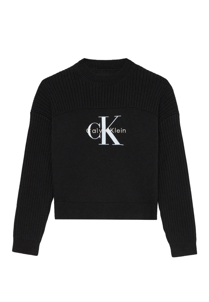 CALVIN KLEIN JEANS Maglia CALVIN KLEIN JEANS da BAMBINA - Ck Black
