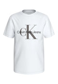 T-shirt CALVIN KLEIN JEANS da BAMBINI - Bright White