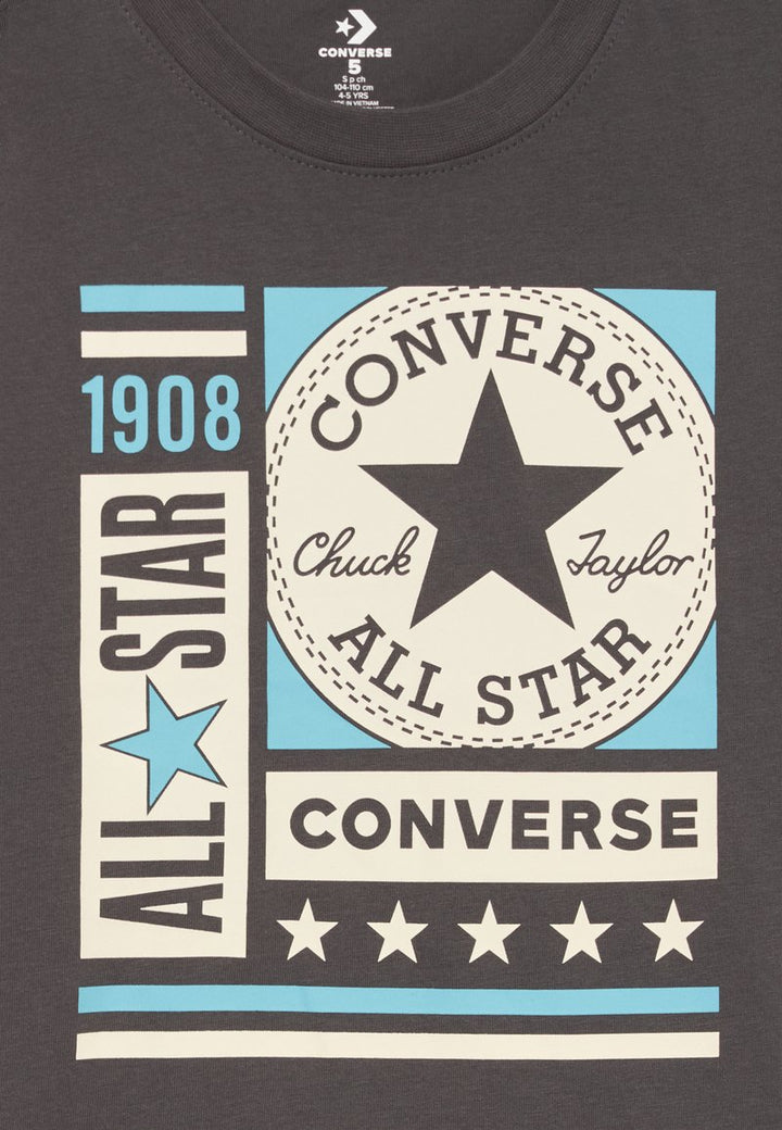 CONVERSE T-shirt CONVERSE da BAMBINO - Dark Matter