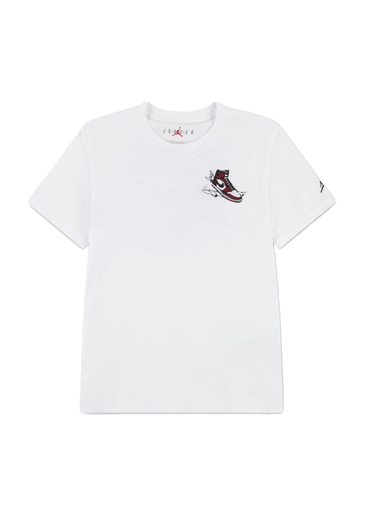 JORDAN T-shirt JORDAN da BAMBINO - WHITE