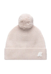 Cappello bambina white gardenia melange K-Way