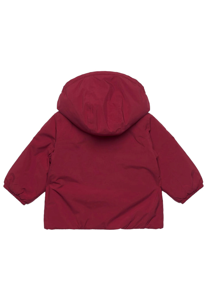 K-WAY Giubbotto K-WAY da BAMBINI - RED SYRAH - GREY GOAT