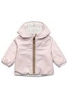 K-WAY Giubbotto K-WAY da BAMBINI - ROSE HUSHED - WHITE GARDENIA