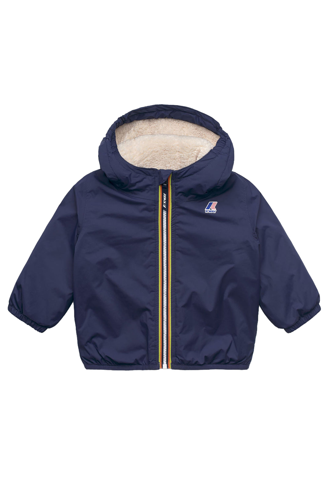 K-WAY Giubbotto K-WAY da BAMBINI - Blue Deep Cobalt