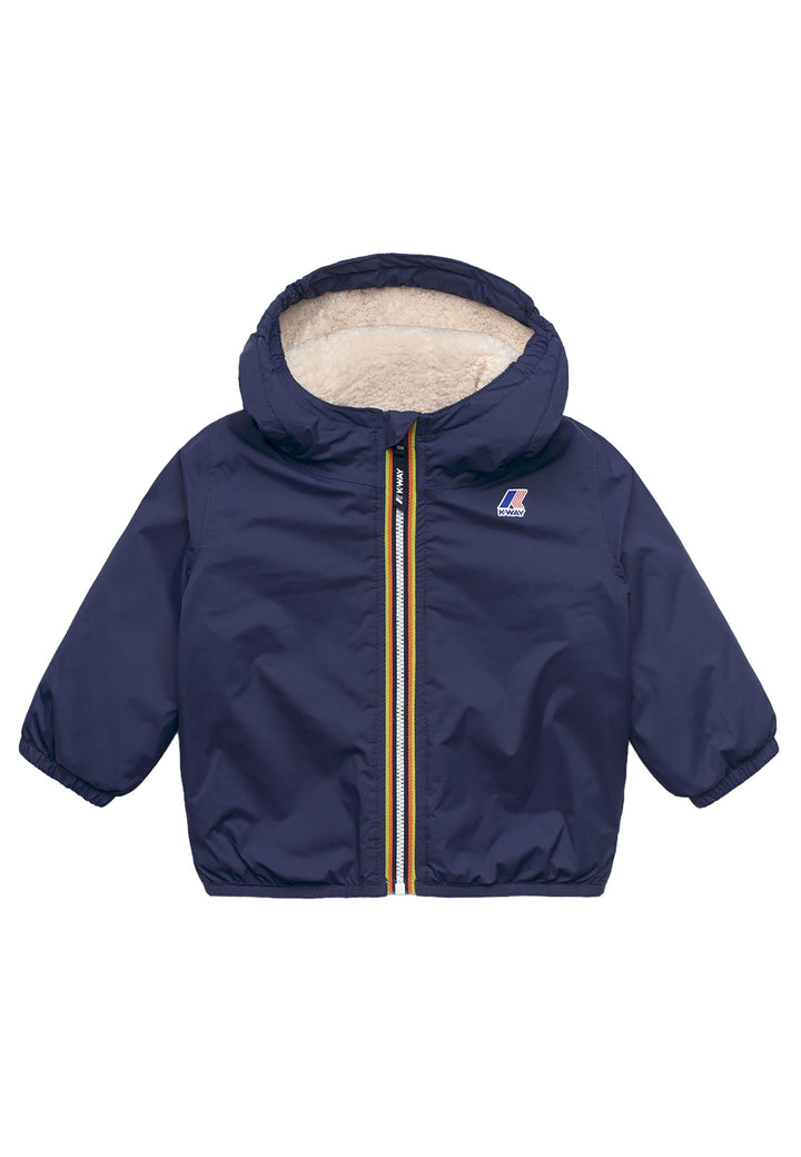 K-WAY Giubbotto K-WAY da BAMBINI - Blue Deep Cobalt