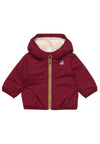 K-WAY Giubbotto K-WAY da BAMBINI - Red syrah