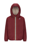 K-WAY Giubbotto K-WAY da BAMBINI - Red syrah