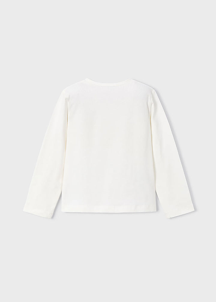 MAYORAL T-shirt MAYORAL da BAMBINA - Panna