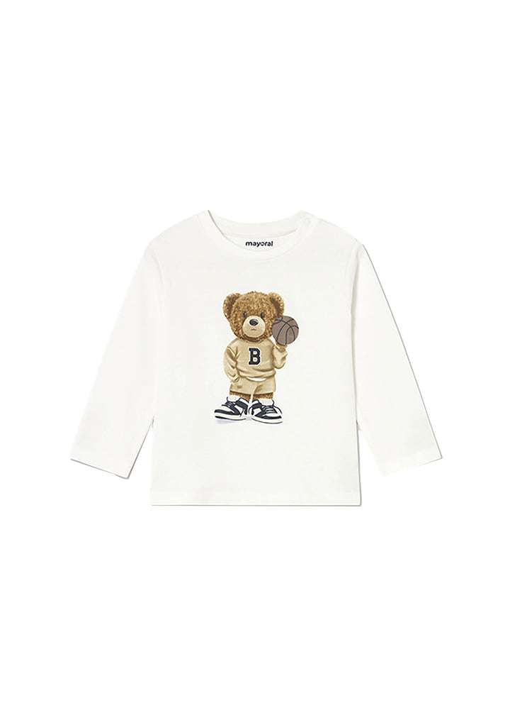 MAYORAL T-shirt MAYORAL da BAMBINO - Panna