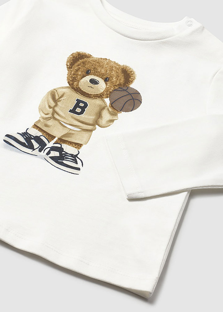 MAYORAL T-shirt MAYORAL da BAMBINO - Panna