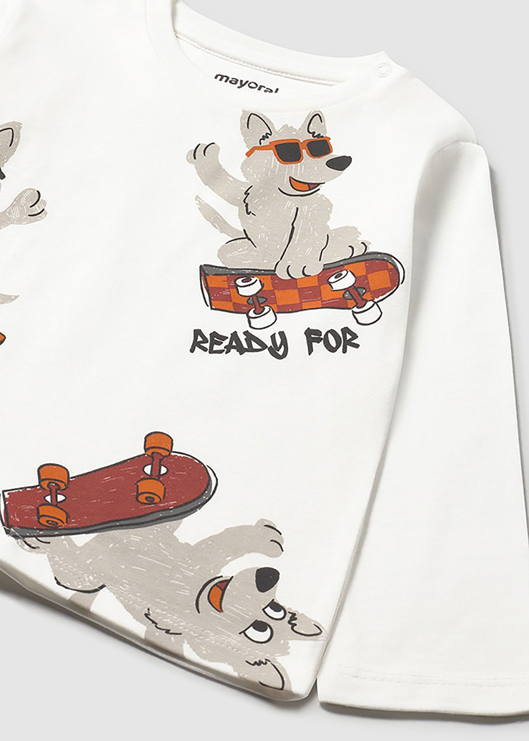MAYORAL T-shirt MAYORAL da BAMBINO - Panna