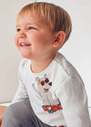 MAYORAL T-shirt MAYORAL da BAMBINO - Panna