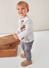 MAYORAL T-shirt MAYORAL da BAMBINO - Panna