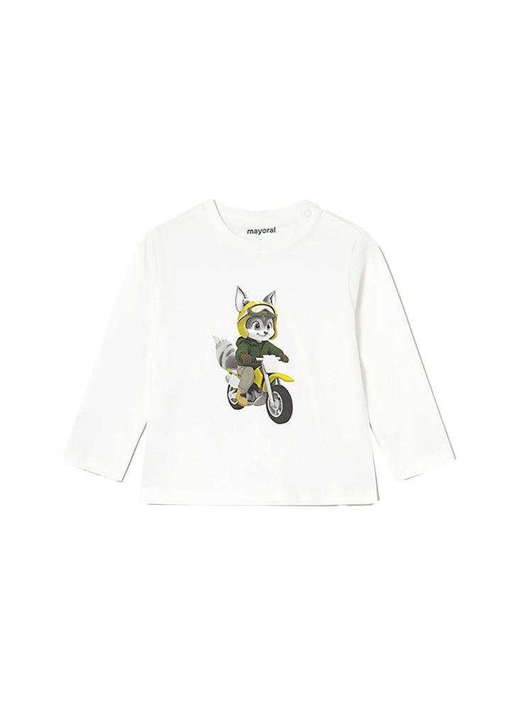 MAYORAL T-shirt MAYORAL da BAMBINO - Panna