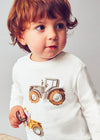 MAYORAL T-shirt MAYORAL da BAMBINO - Panna