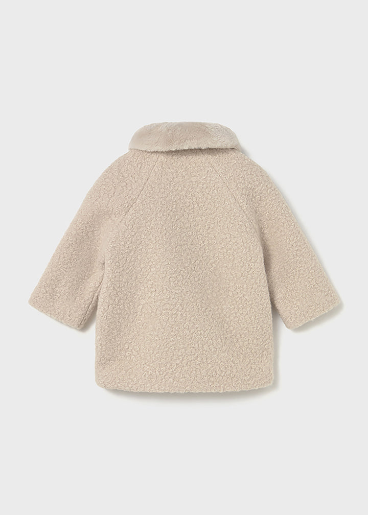 Cappotto MAYORAL da BAMBINA - Sabbia