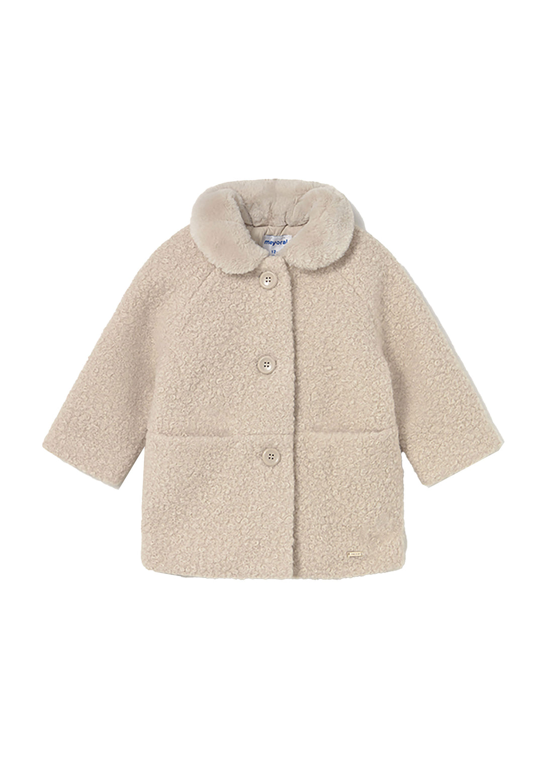 Cappotto MAYORAL da BAMBINA - Sabbia