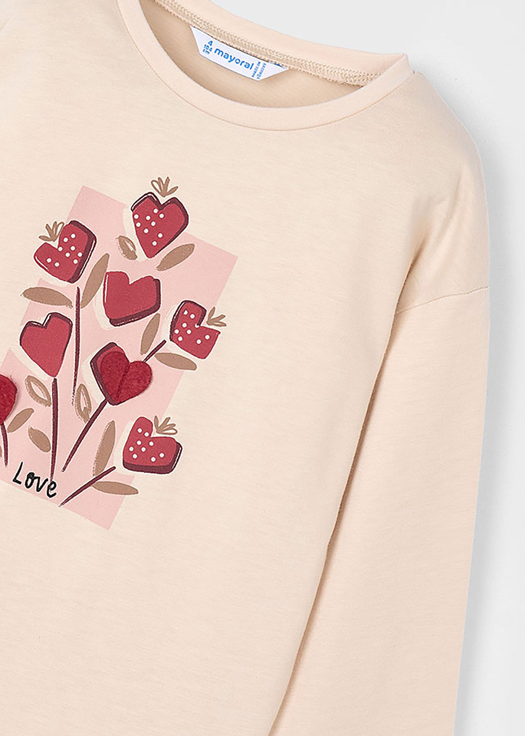MAYORAL T-shirt MAYORAL da BAMBINA - Mandorla