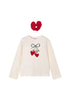 MAYORAL T-shirt MAYORAL da BAMBINA - Mac-rosso