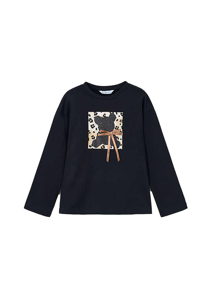 T-shirt MAYORAL da BAMBINA - Nero