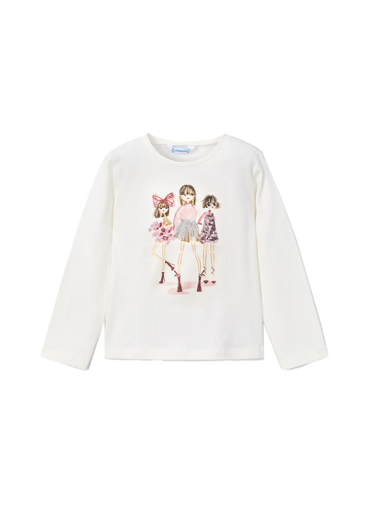 T-shirt MAYORAL da BAMBINA - Macchiato