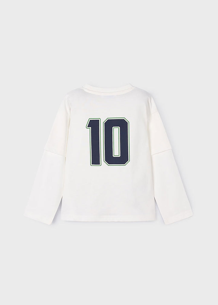 MAYORAL T-shirt MAYORAL da BAMBINO - Panna