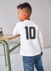 MAYORAL T-shirt MAYORAL da BAMBINO - Panna