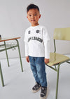 MAYORAL T-shirt MAYORAL da BAMBINO - Panna