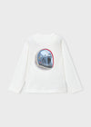 T-shirt MAYORAL da BAMBINO - Panna