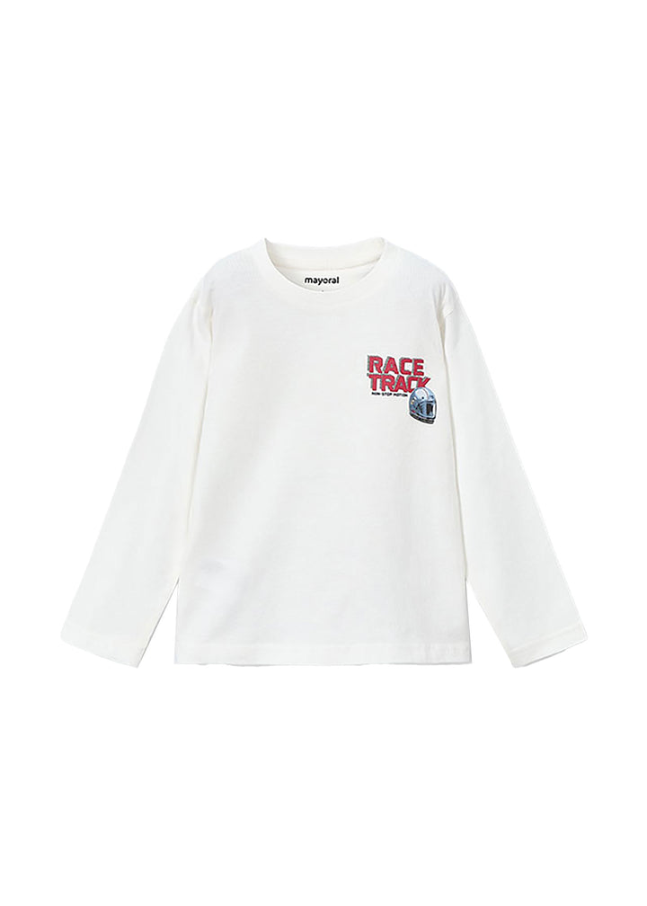 T-shirt MAYORAL da BAMBINO - Panna