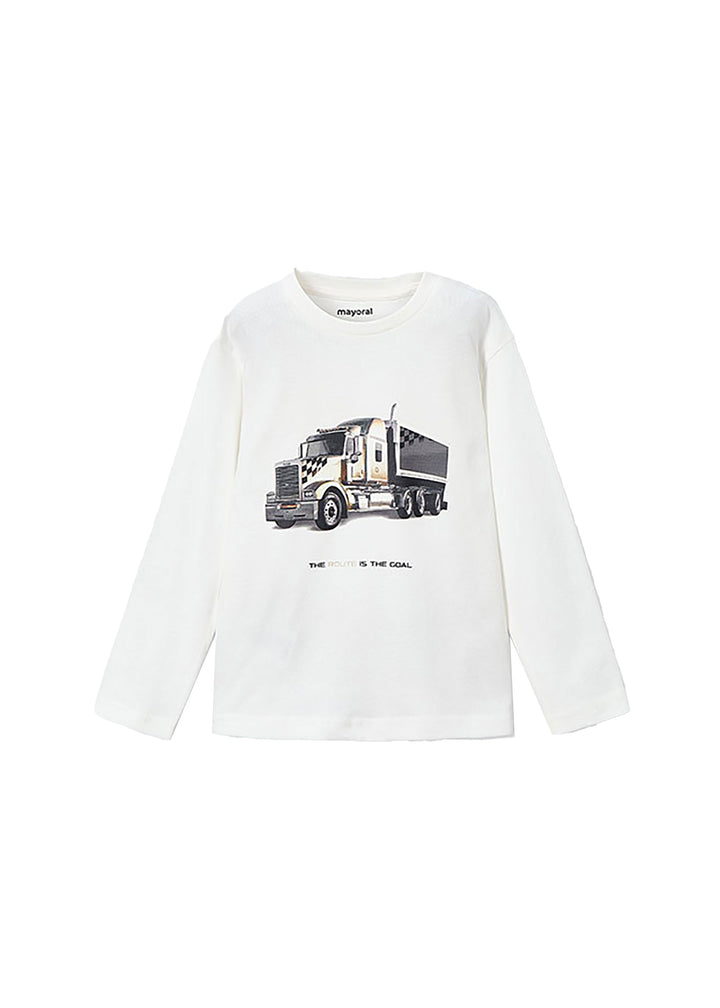 MAYORAL T-shirt MAYORAL da BAMBINO - Panna