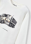 MAYORAL T-shirt MAYORAL da BAMBINO - Panna