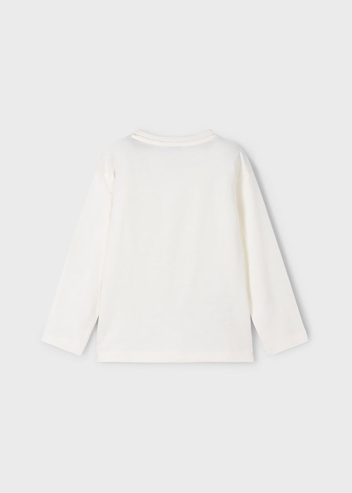 T-shirt MAYORAL da BAMBINO - Panna